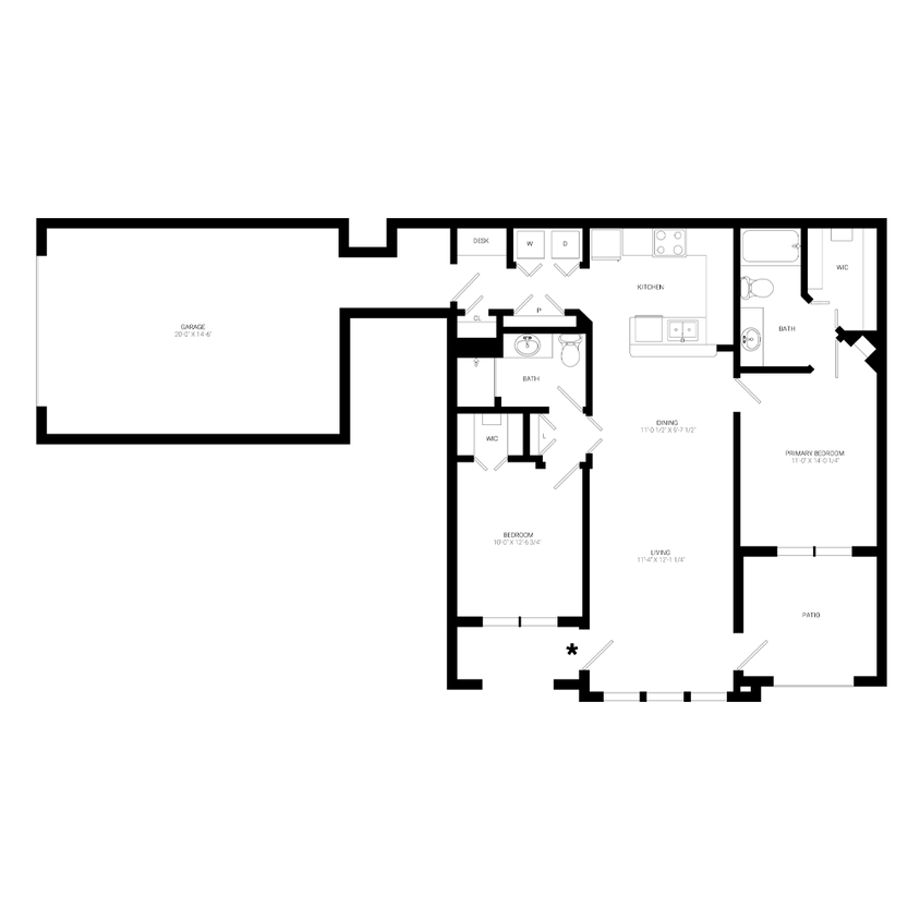 Floor Plan - Chelsea