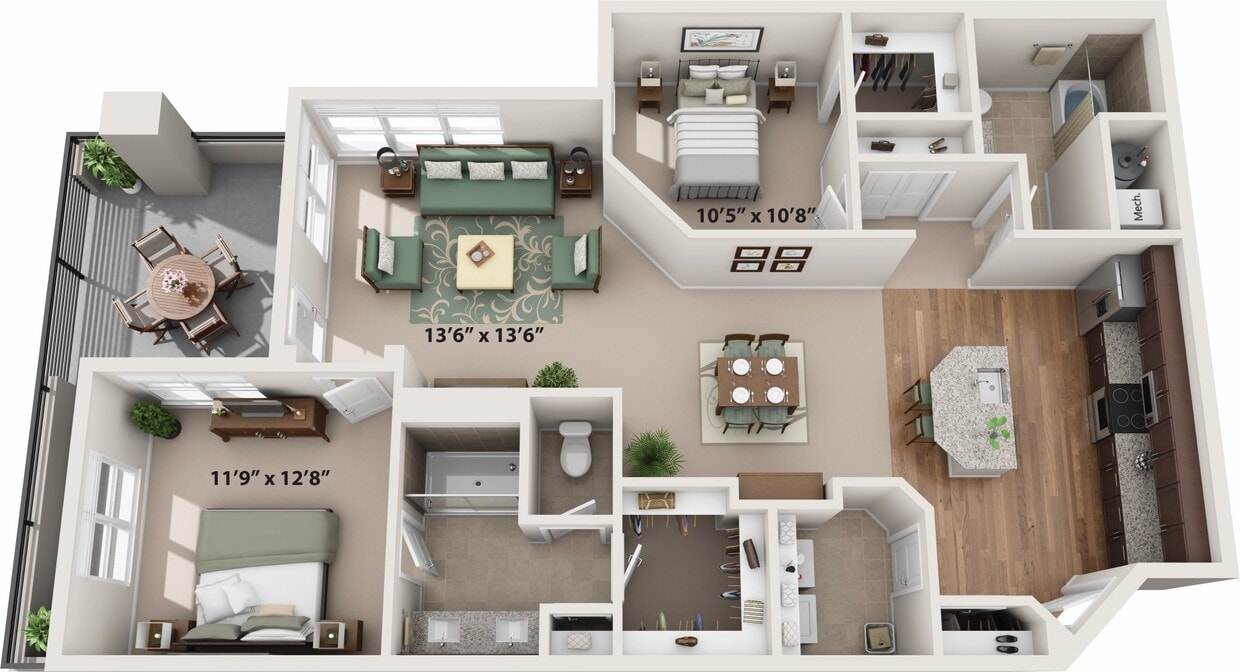 Floor Plan - Champagne