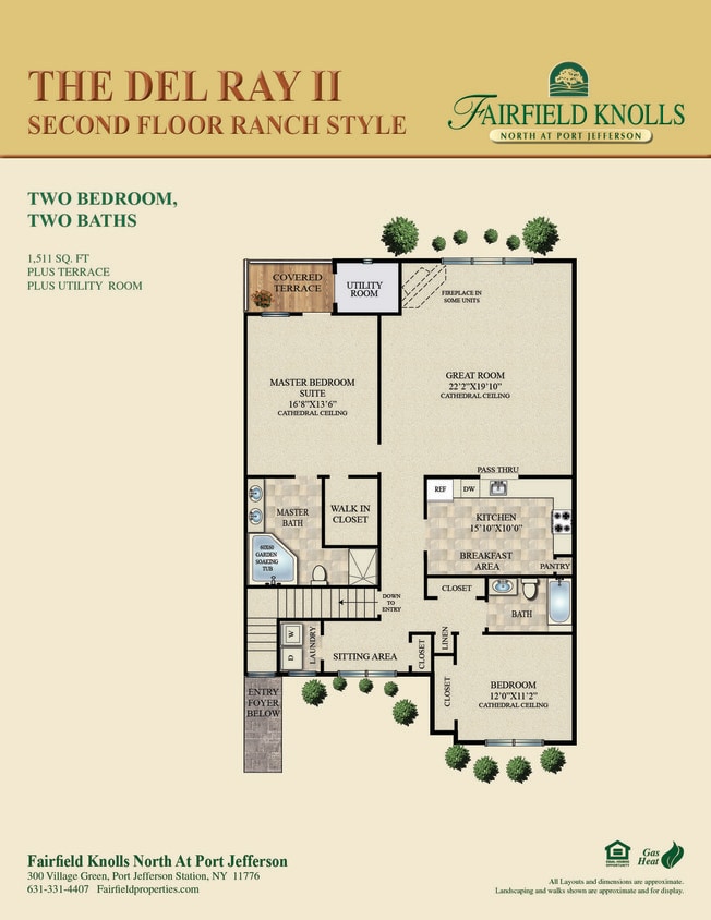Floor Plan - The Del Ray II