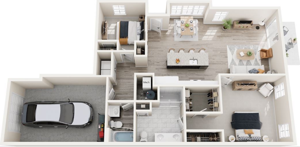 Luxe 4Plex Unit - Luxe