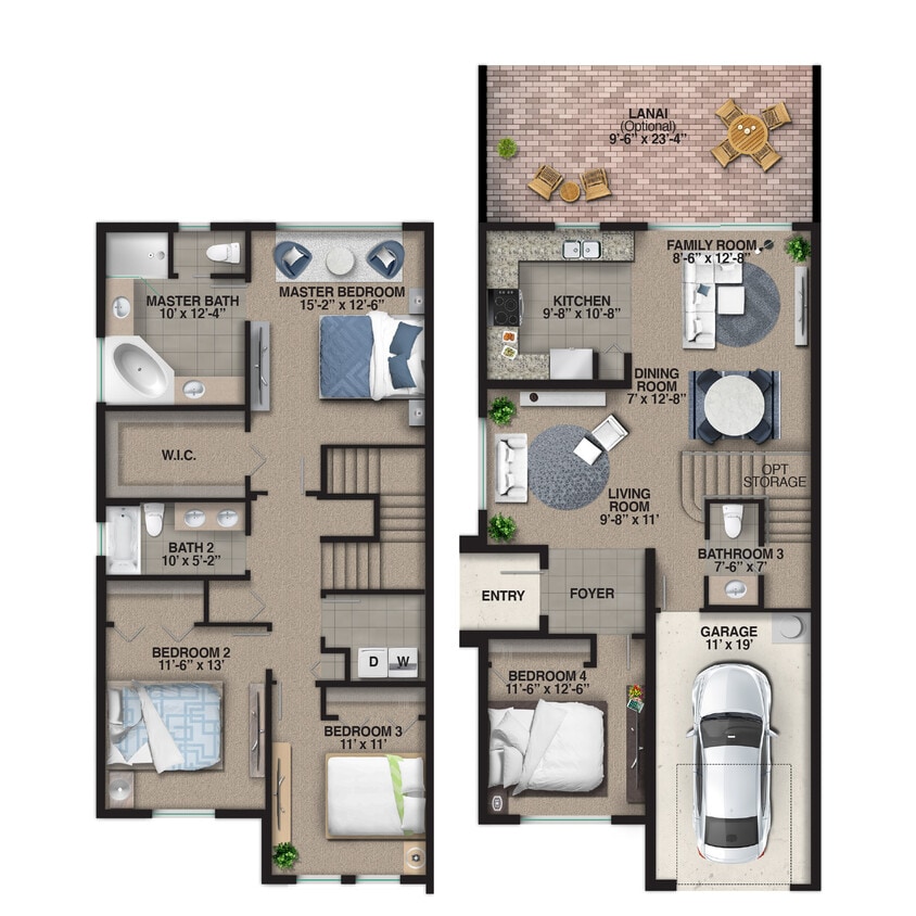 Floor Plan - Boticelli (D3)