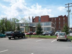 Parking and back entrance - Dan River Crossing Apartments