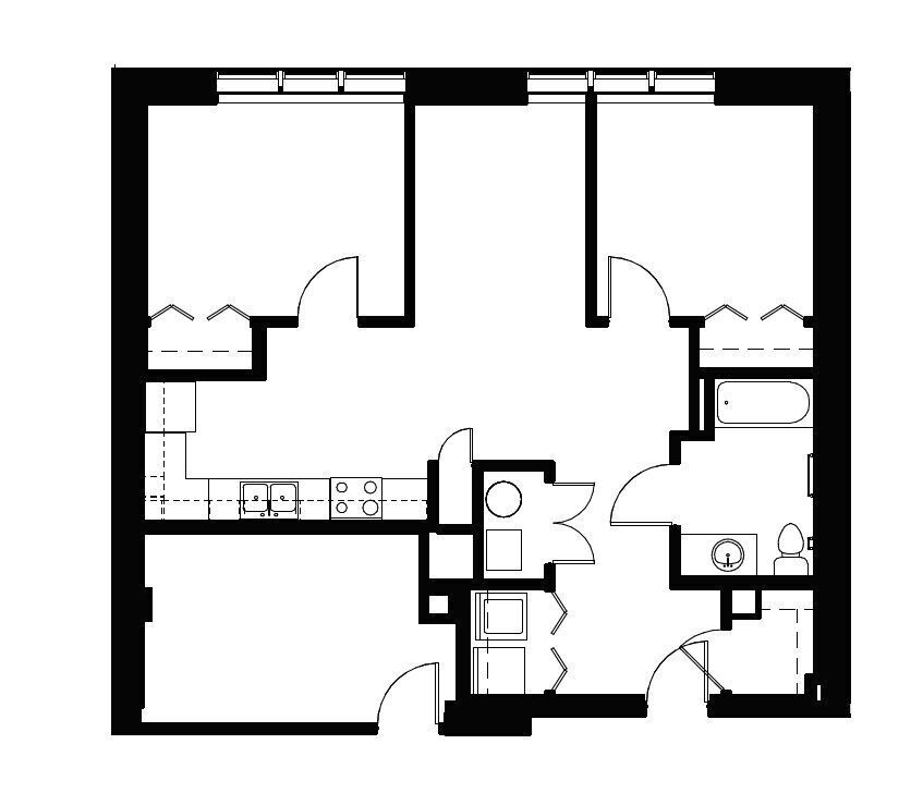 Floor Plan - The Nellie 50%