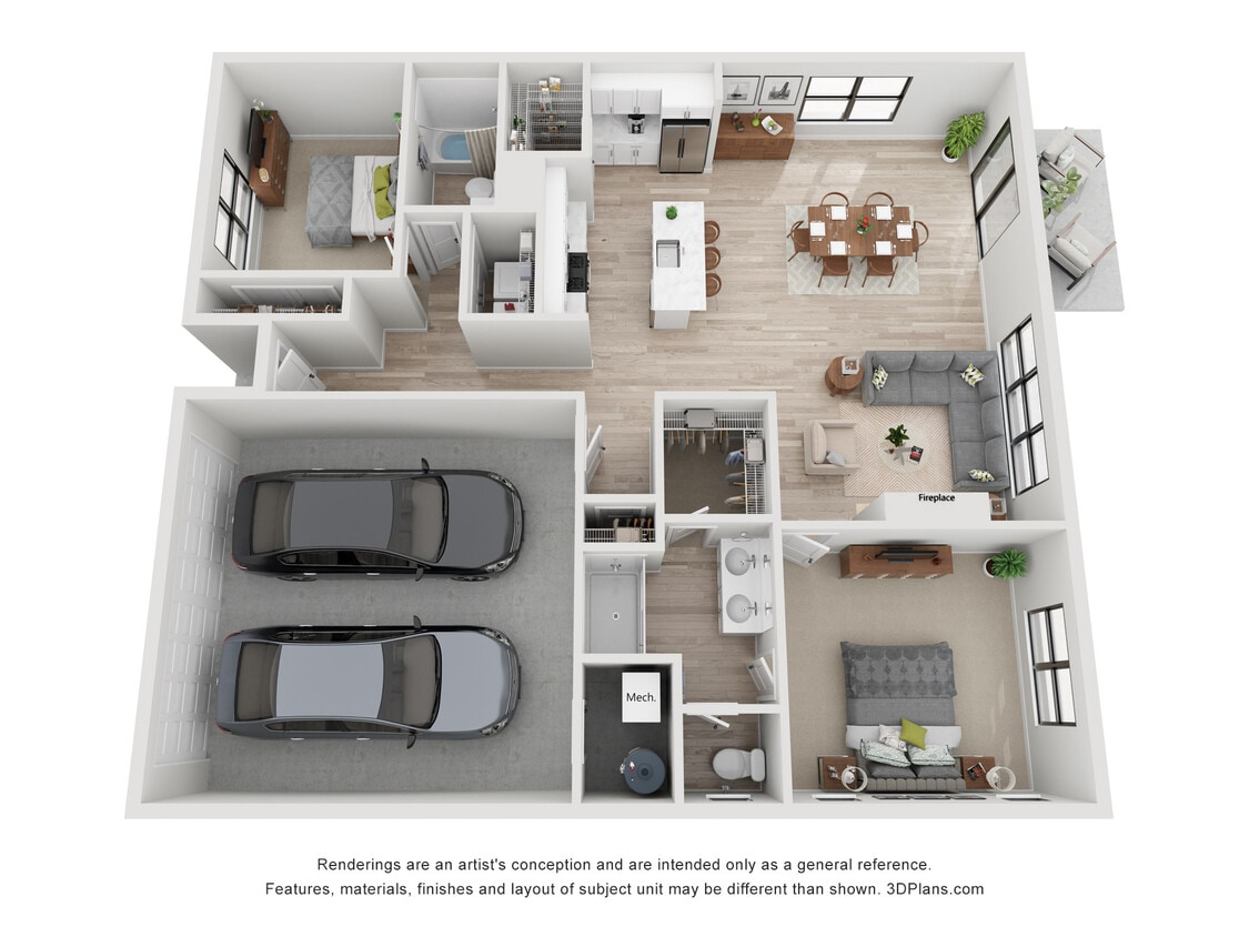 Floor Plan - The Creston | Single-Level with Basement