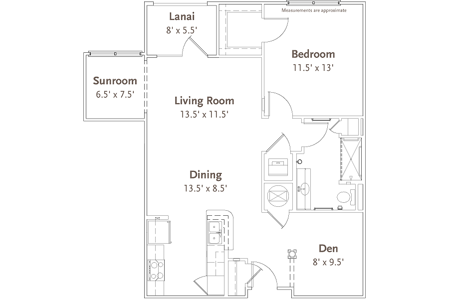 PONTEVEDRA | 1 Bed 1 Bath - Pontevedra