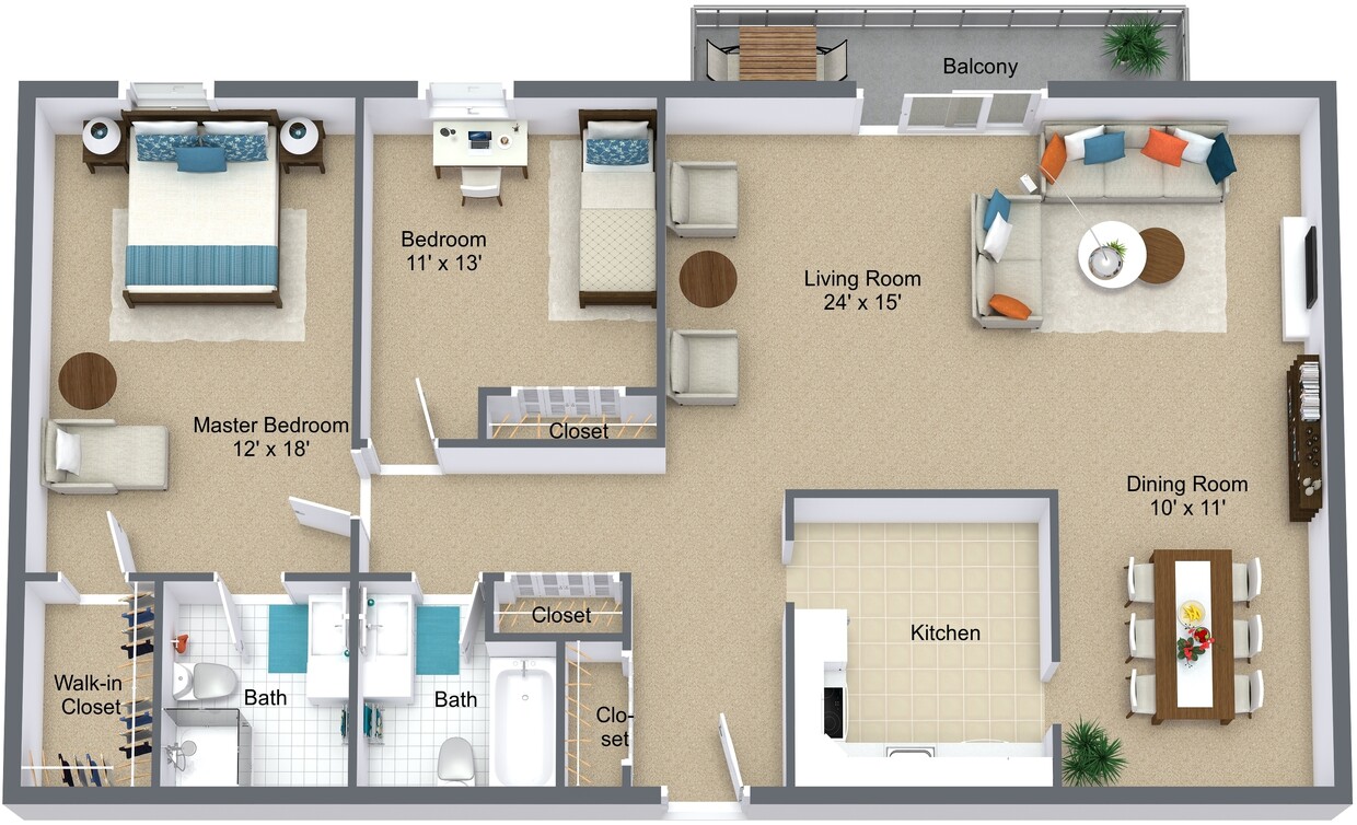 Floor Plan - Claymoor