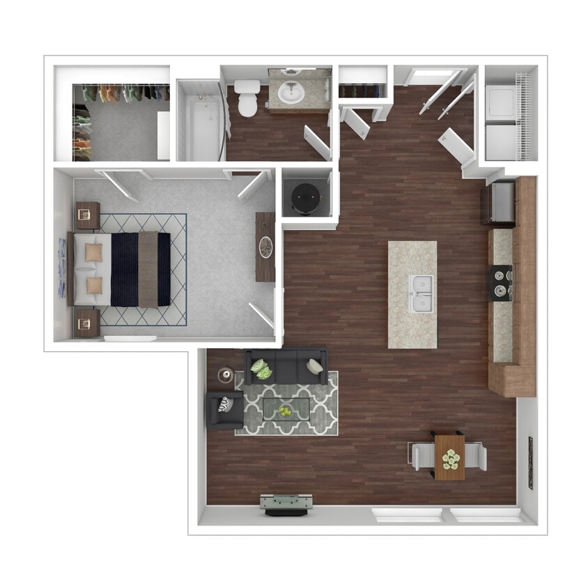Floor Plan - A1 Worth