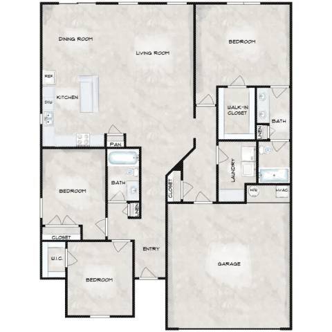 Floor Plan - Traditional