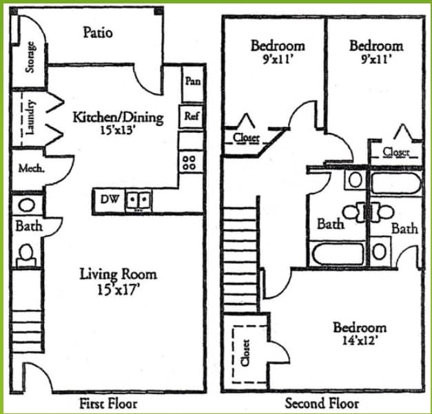 3BR/2.5BA - 3 BR/ 2.5 BA