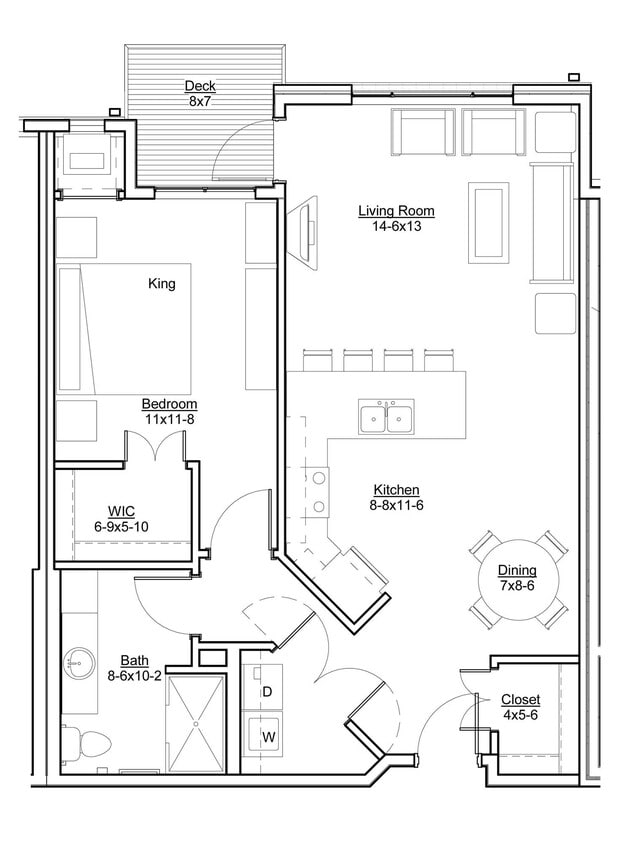 Floor Plan - 1C