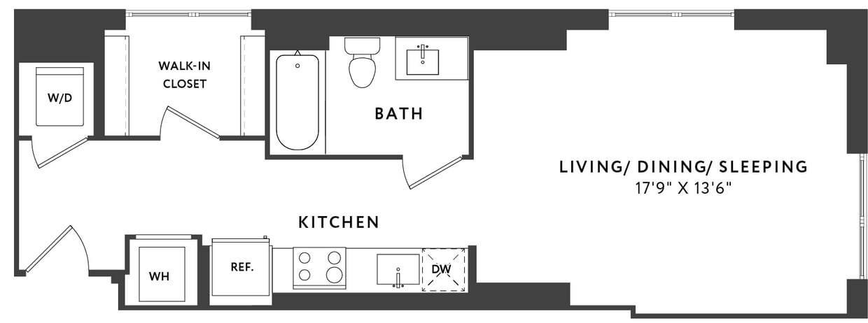 Floor Plan - Studio E10