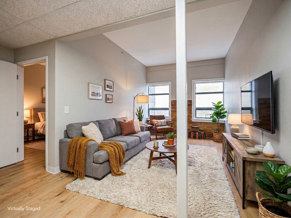 Floor Plan - Flyers Landing: 1 BD / 1 BA (60%)