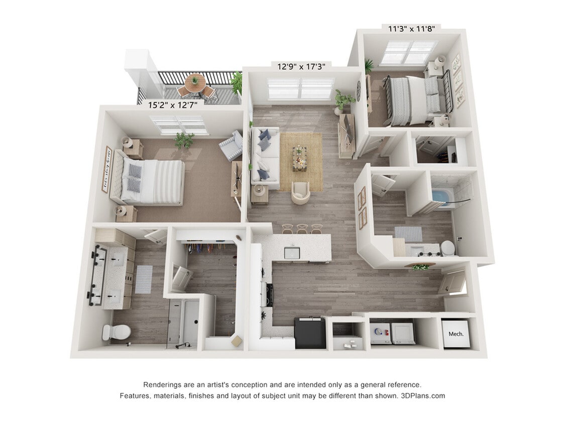 Floor Plan - The Riverbend
