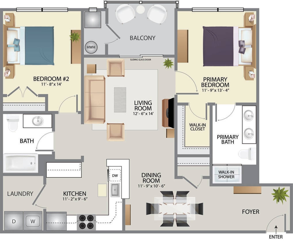 Floor Plan - Portland