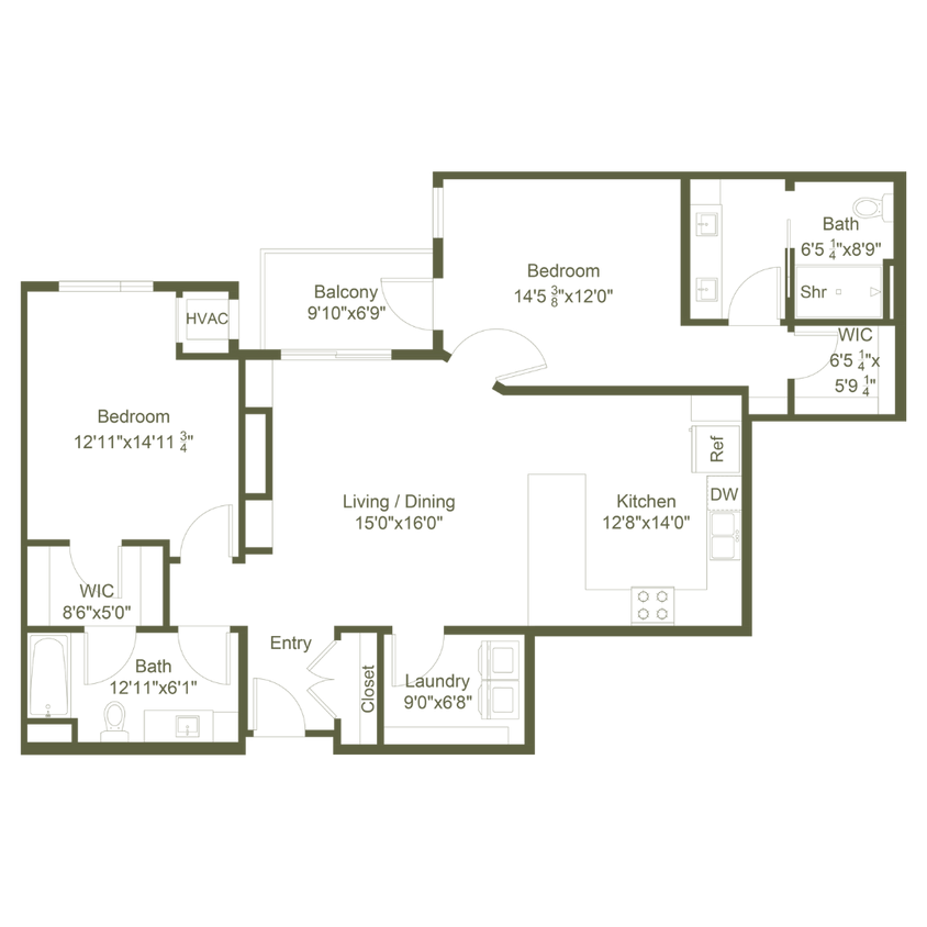 Floor Plan - Peavey - C8