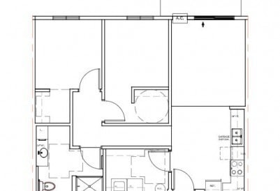 Floor Plan - 2 BR