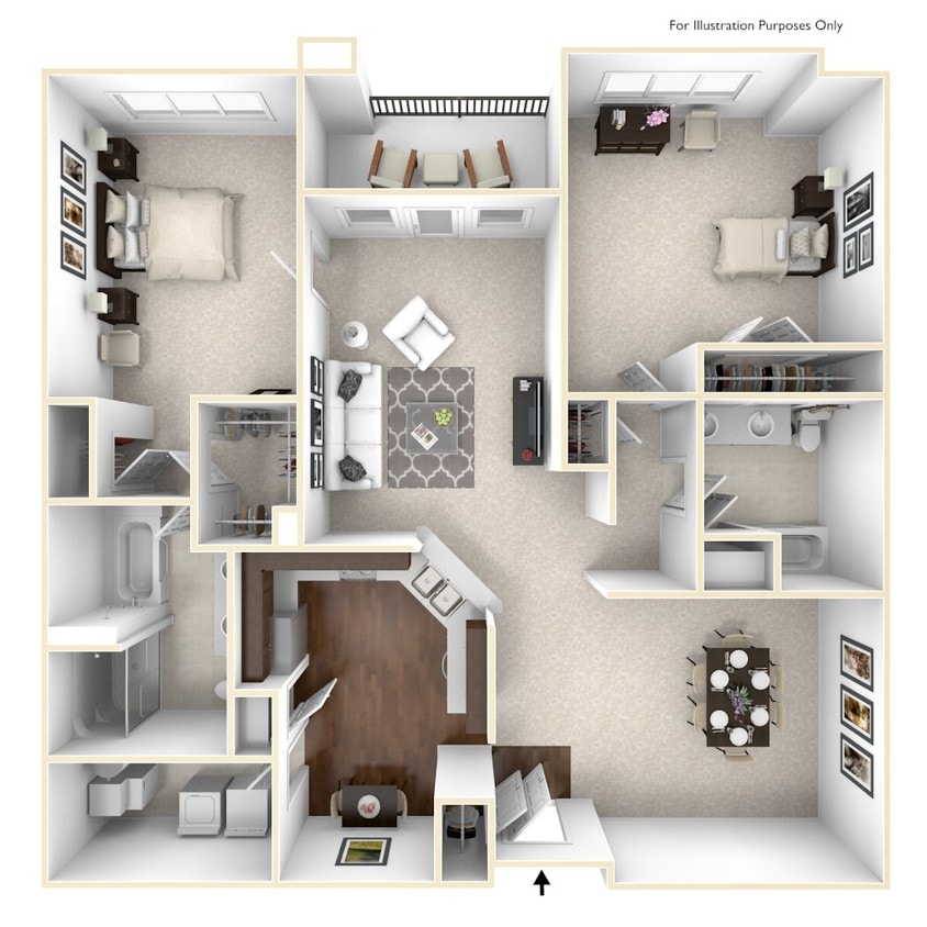 Floor Plan - The Princeton
