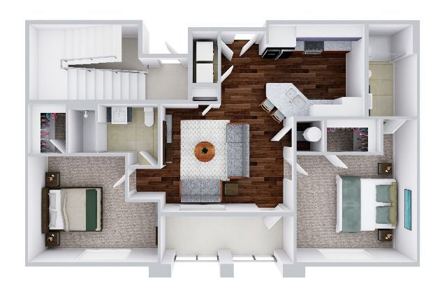 Van Gogh 2B-ALT | 2 bed / 2 bath - Van Gogh (Alt)
