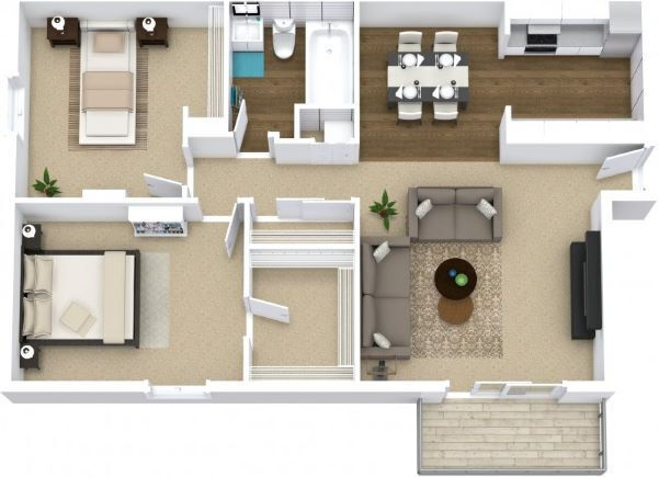 Floor Plan - Bedard