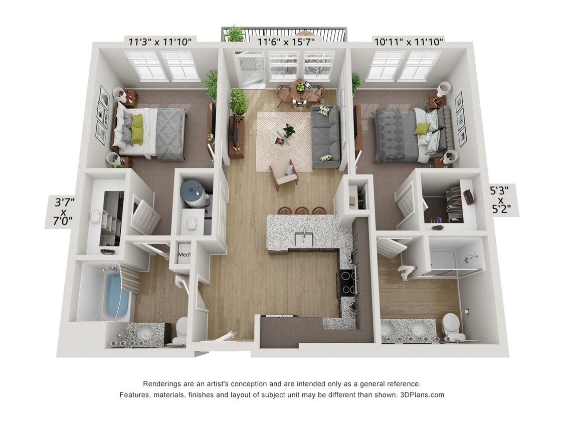 Floor Plan - B1 - Onyx