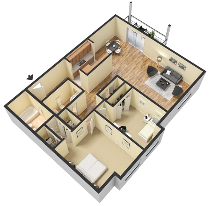 Floor Plan - Glenn Deluxe