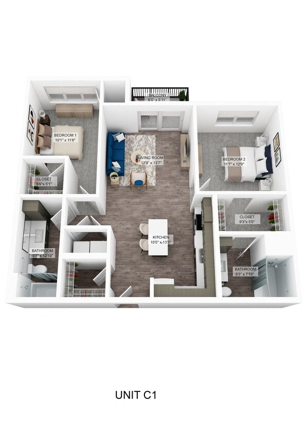 Floor Plan - Live Oak
