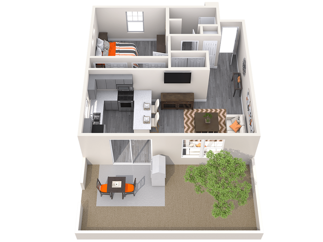Floor Plan - The Alcove 