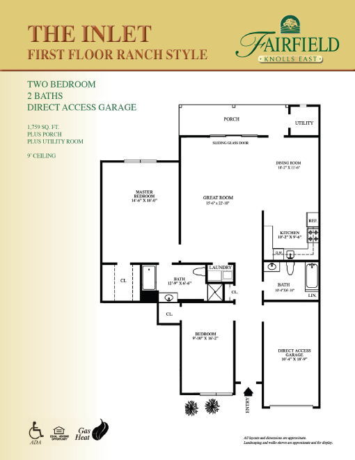 Floor Plan - The Inlet
