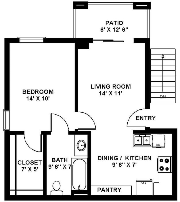 1BR/1BA - Move-in Special - Only $99 for Your First Month...
