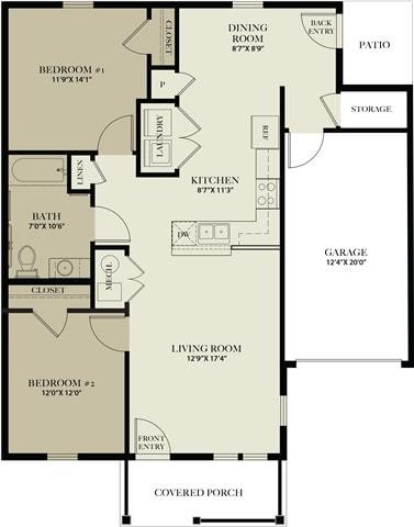 Floor Plan - Unit A