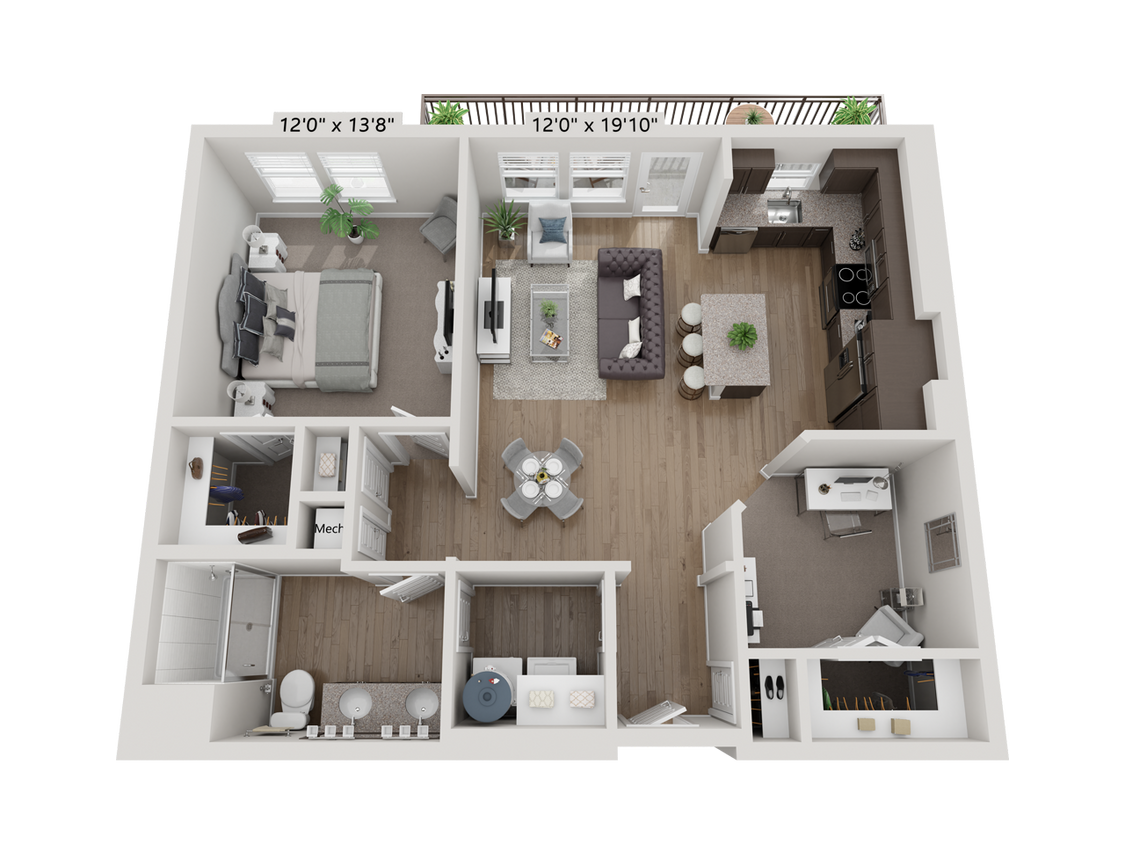 Floor Plan - A4 - Holiday