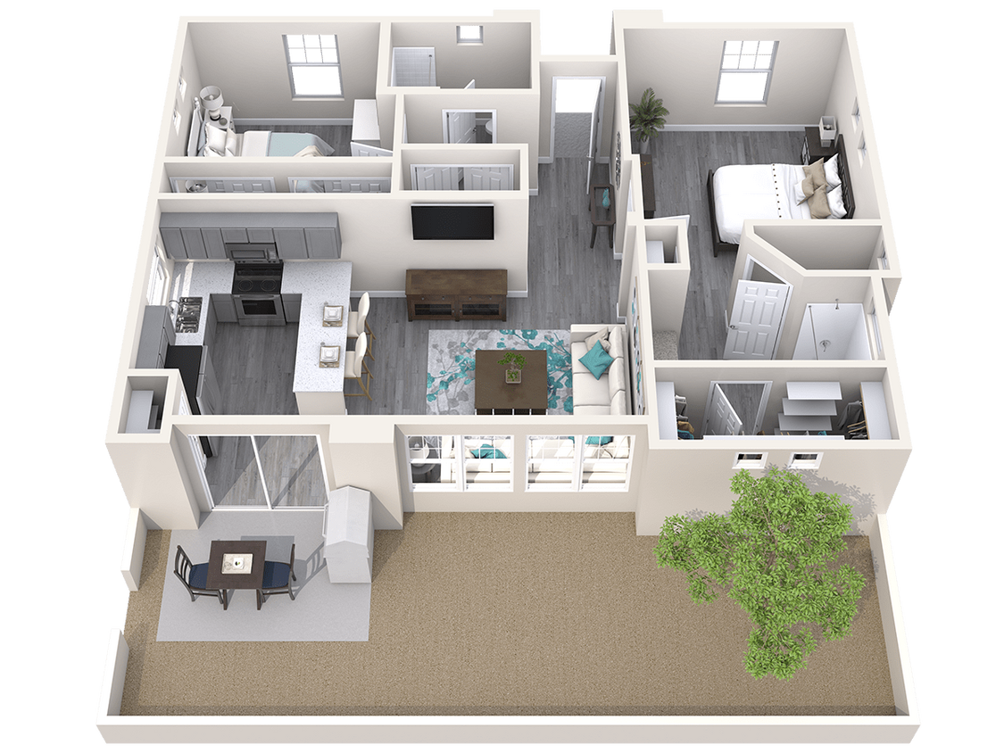 Floor Plan - The Retreat 