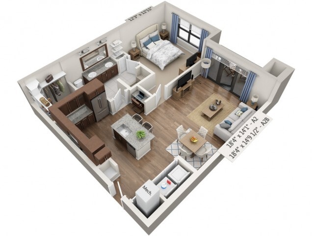 Floor Plan - A2B