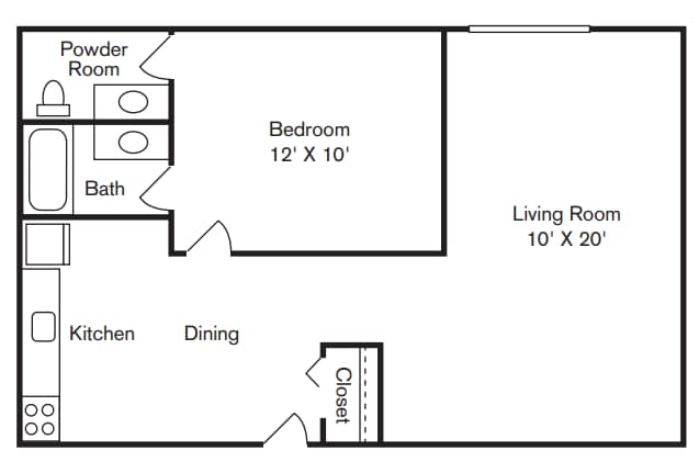 Floor Plan - Huron