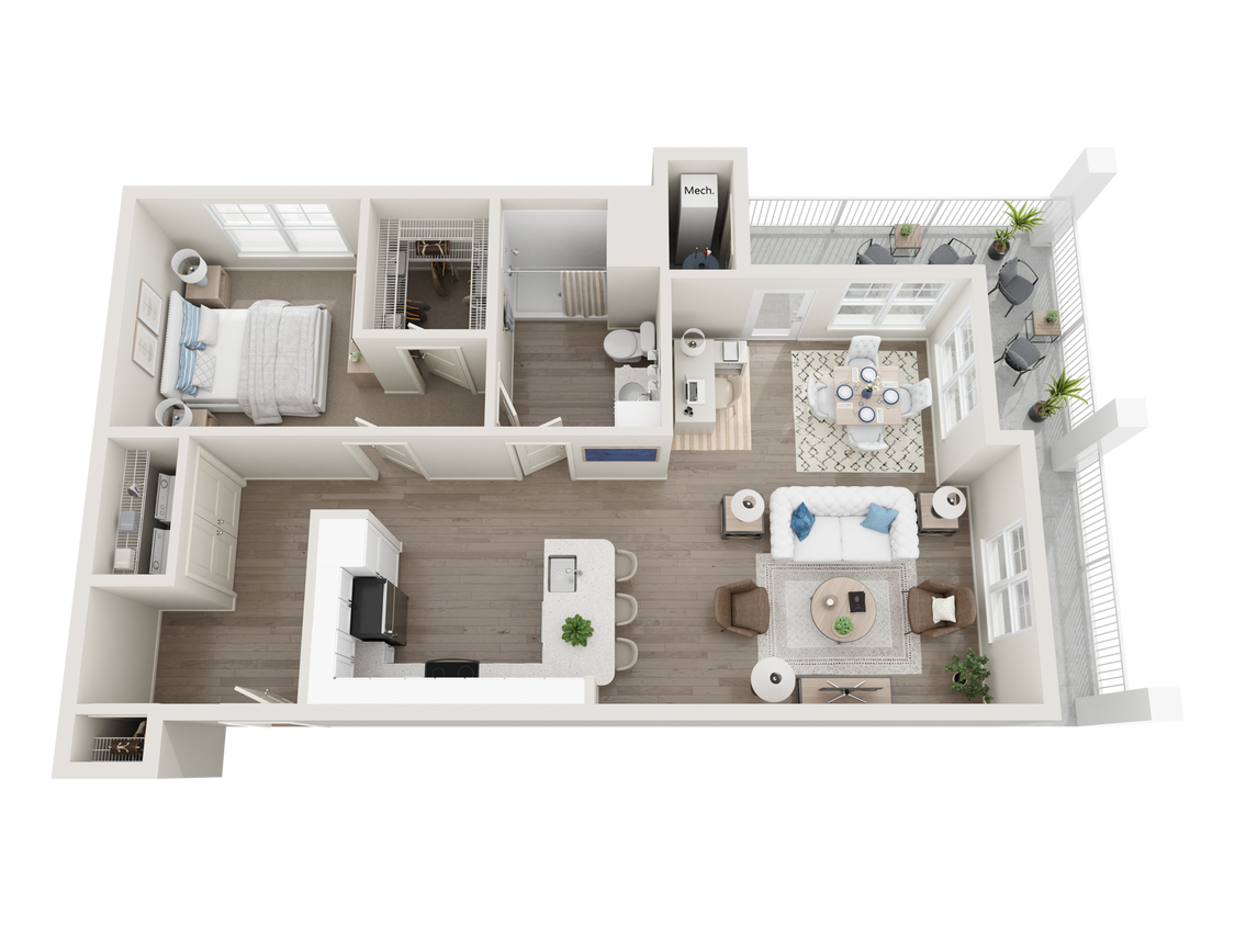 Floor Plan - The North Fork