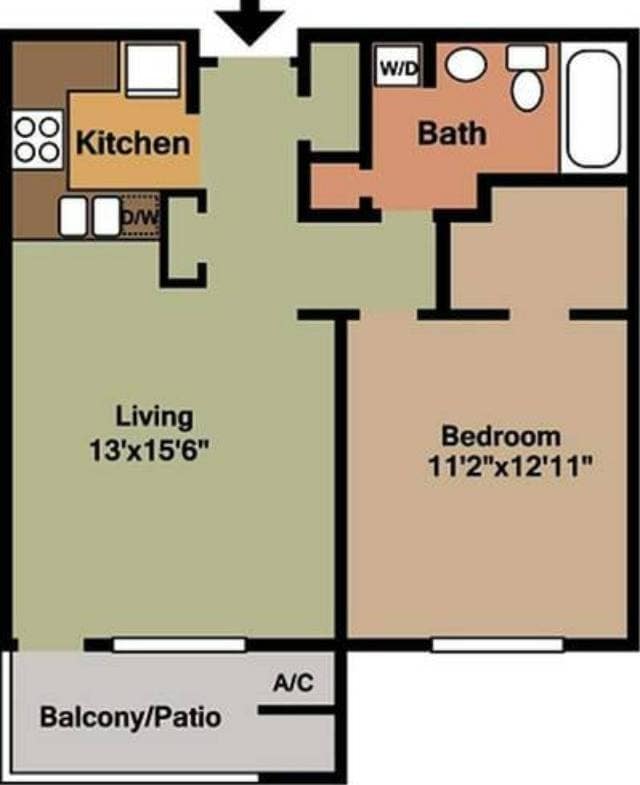 One Bed - One Bed