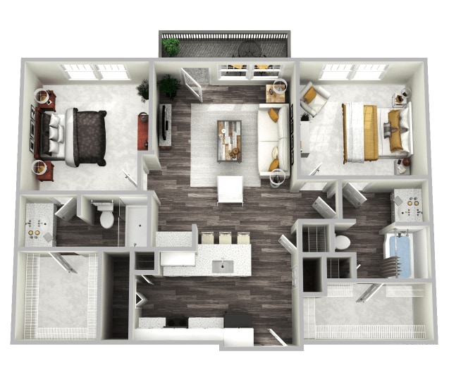 Floor Plan - Piedmont Deluxe