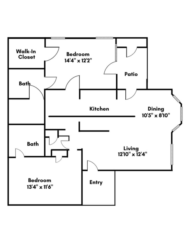 2x1 - 1002 sqft - 2X2-A