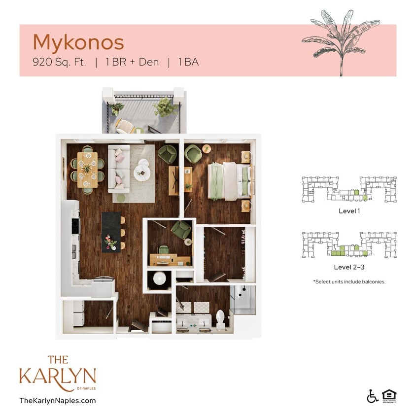 Floor Plan - Mykonos