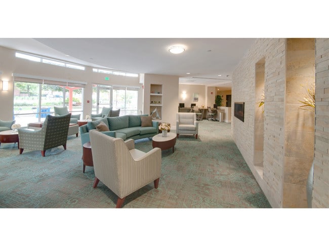 Solarium with Fireplace - Linden Park Apartments (Seniors 62+)