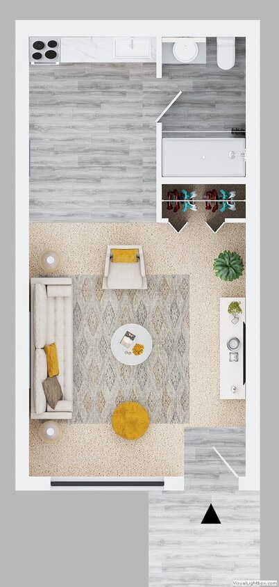 Floor Plan - Studio