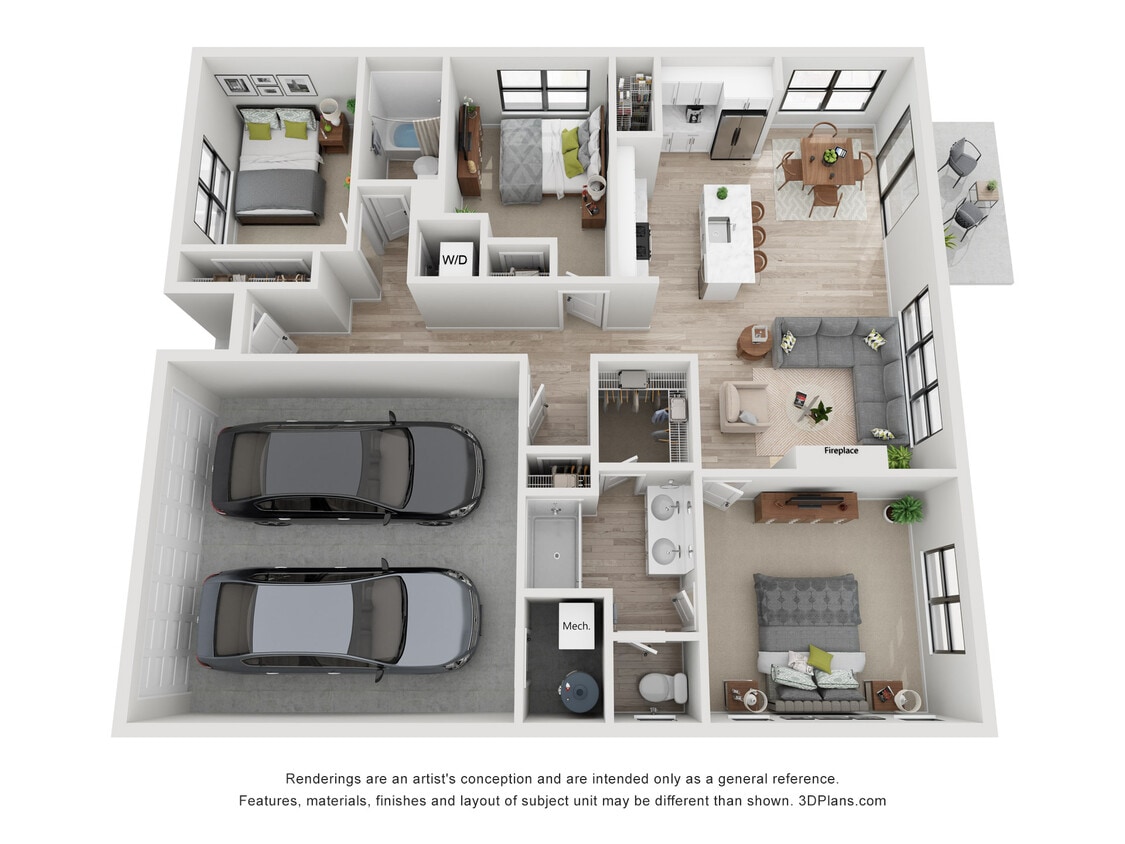 Floor Plan - The Alpin | Single-Level