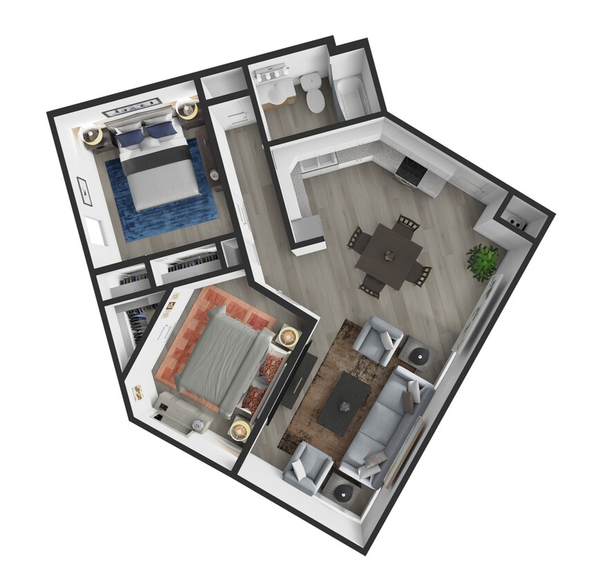 Floor Plan - LRA-2D
