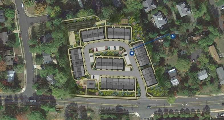 Aerial - Chain Bridge Estates Apartments