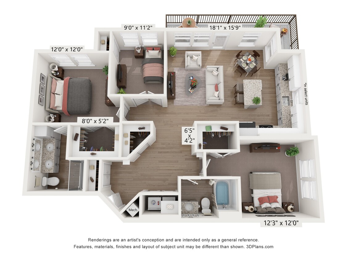 Floor Plan - C1 - Sapphire