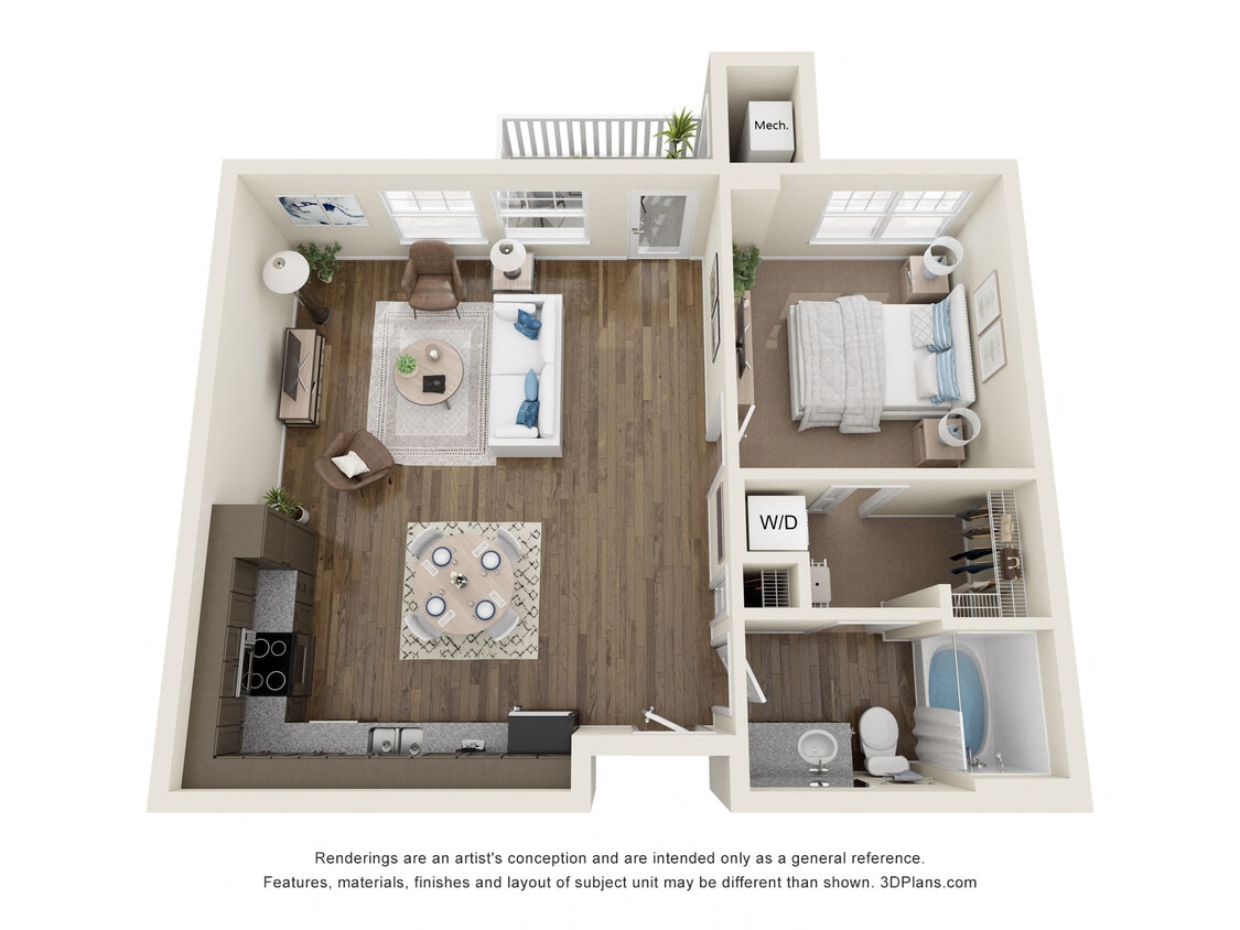 Floor Plan - The Boulevard