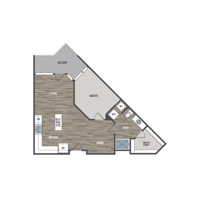 Floor Plan - 1B