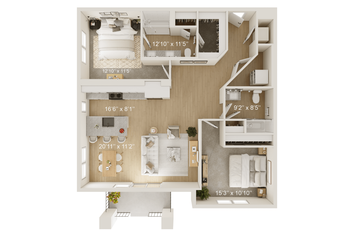Floor Plan - Hydrangea