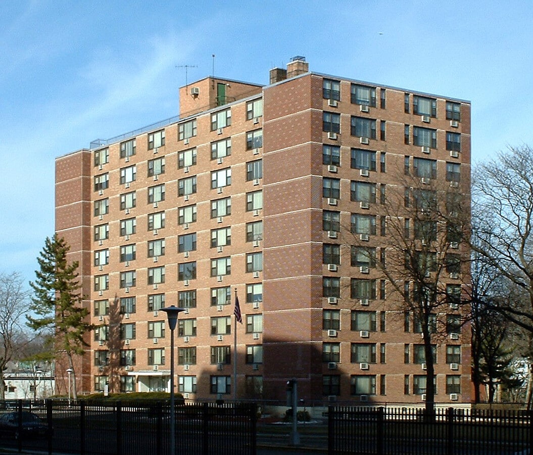 View from the south - Coppergate House Apartments