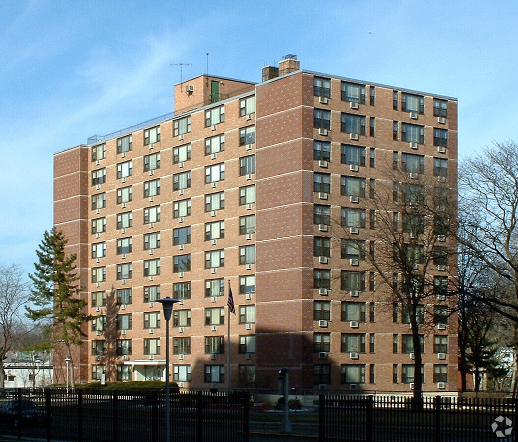 View from the south - Coppergate House Apartments